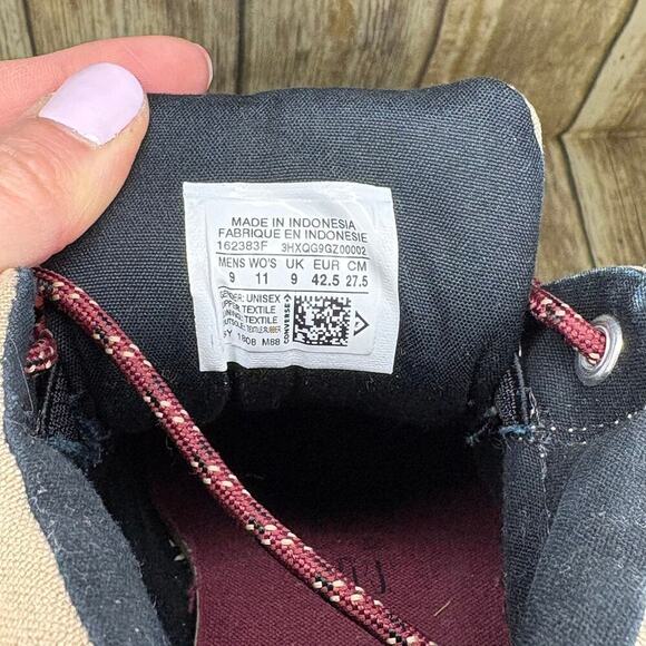 Converse All Star Chuck Taylor All Star Unisex Tan Sneakers M-9 W-11 - Picture 9 of 9